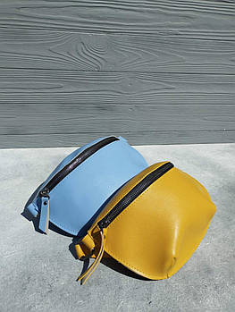 Поясна сумочка бананка модна жіноча в різних кольорах 21*14 см штучна шкіра Nata