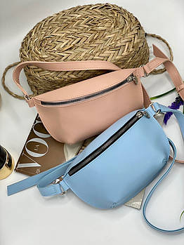 Поясна сумочка бананка жіноча модна в різних кольорах 21*14 см штучна шкіра Nata