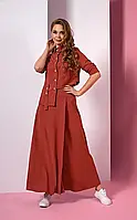 Стильный костюм из жакета-блузона и макси юбки Style-nika Манхеттен.
