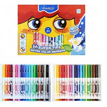 Фломастери MARCO 36 кол 1632-36СВ Super Washable (1/4/16)