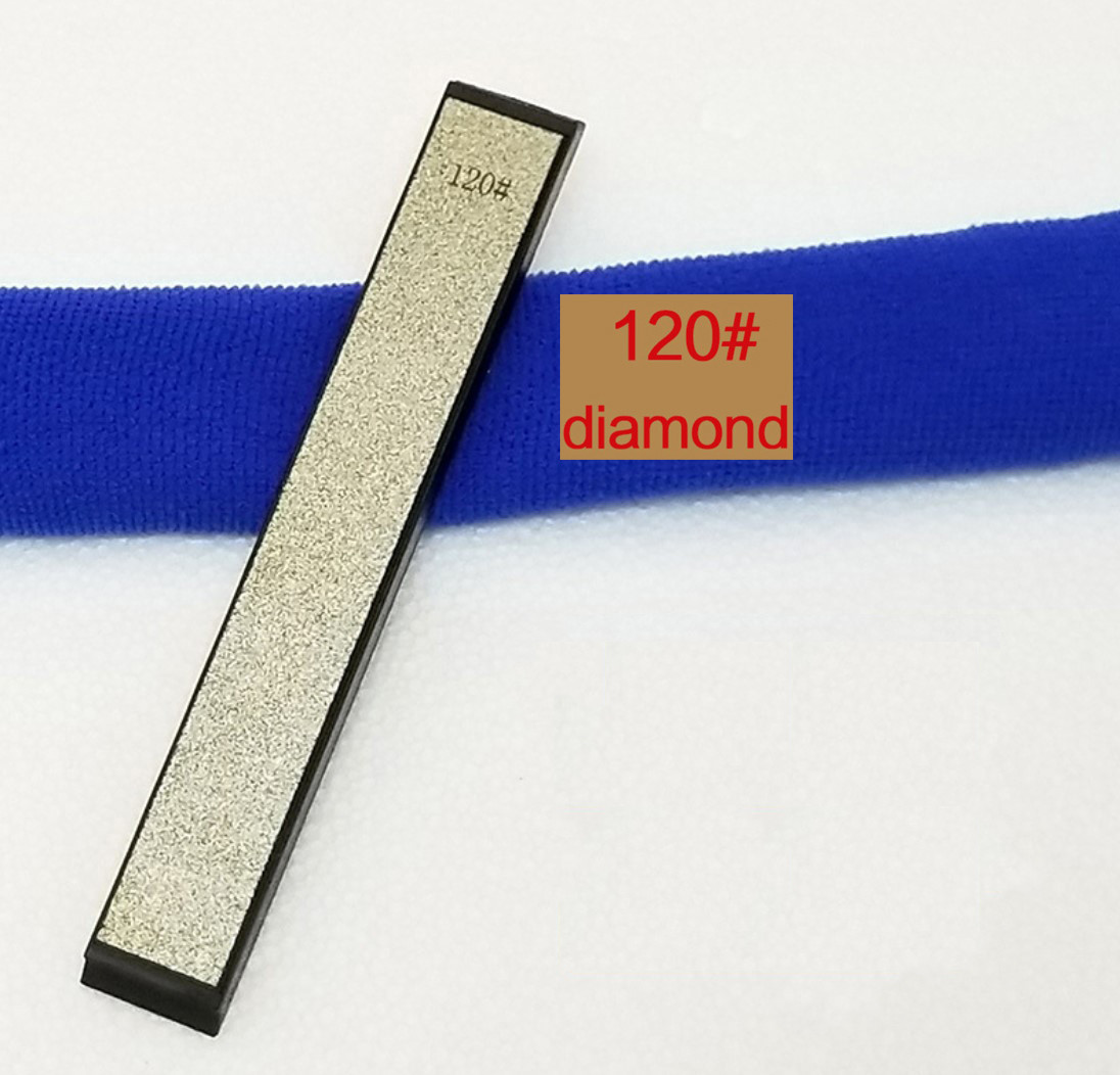Точильний камінь #120 з Алмазним напиленням для механічних точилок (160 мм х 20 мм)