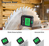 Кутомір "Level Meter B" електронний магнітний, інклінометр, цифровий рівень (IP65, точність ±0,2°), фото 7