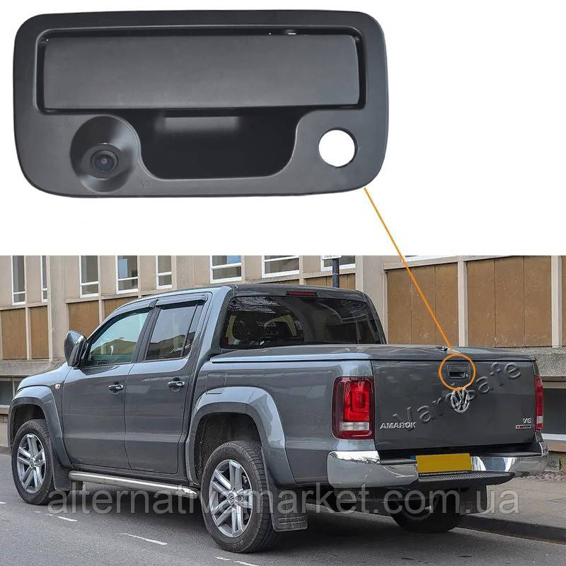 Камера заднього виду "NaviFly VW Amarok" штатна в ручку багажника (VW Amarok), фото 1