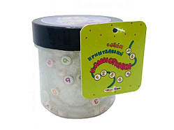 Слайм кришталевий Намисники перламутровий БІЛИЙ 125гр ТМ ЧУДИ САМ