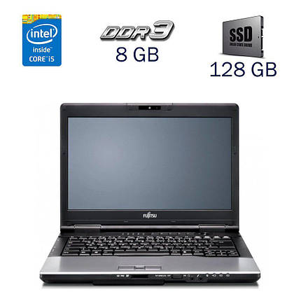 Ноутбук Fujitsu E752/15.6"/Core i5-3320M 2 ядра 2.6GHz/8GB DDR3/128 GB SSD/HD Graphics 4000/Win10Pro, фото 2