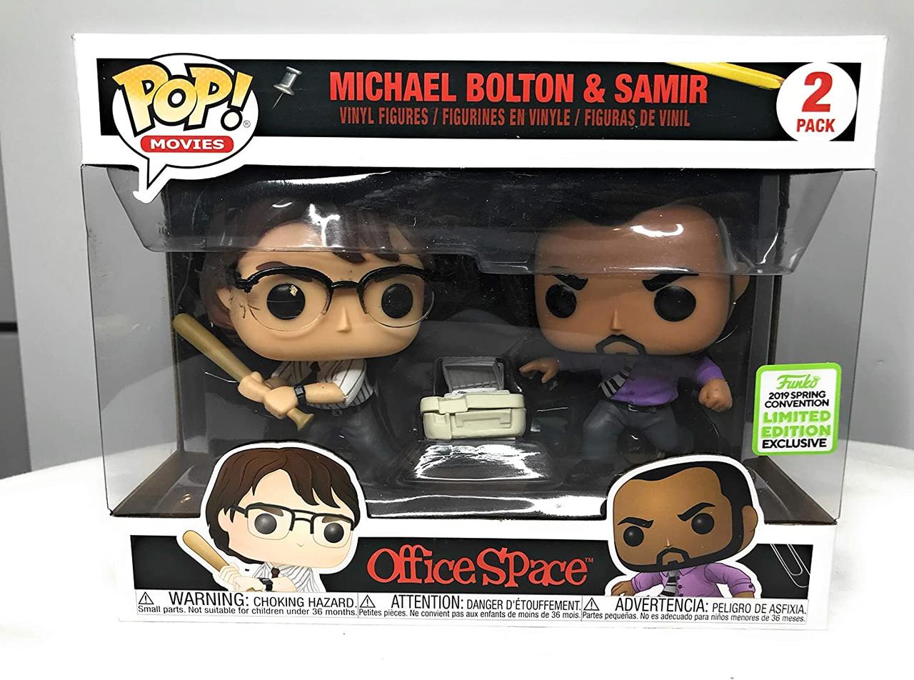 Funko POP Office Space 2 Pack Michael Bolton Samir