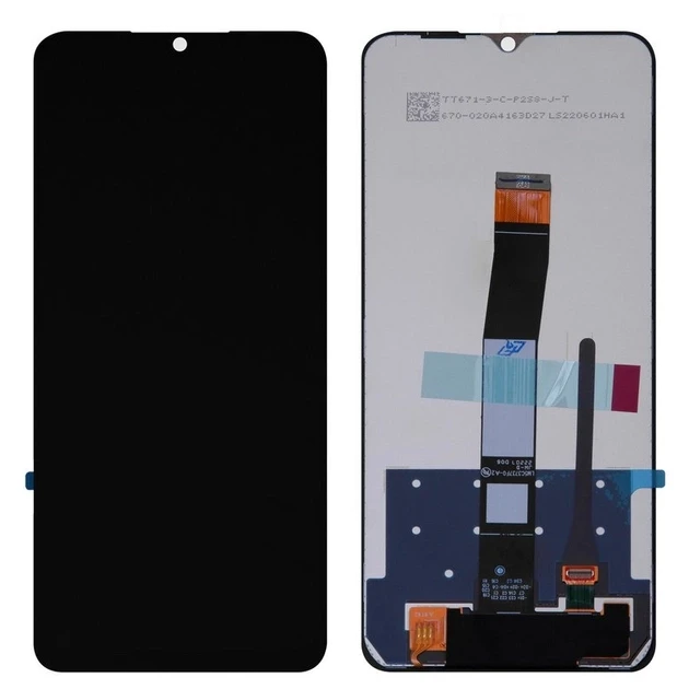 Дисплей Xiaomi RedMi 10c/Poco C40, черный, с тачскрином, COF NEW (ID ...