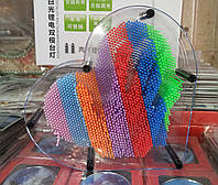 Детская игрушка 3D скульптор Pinart отражение сердце радуга,пинарт гвоздики, 21*22 см