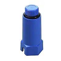 Заглушка ДОВГА  1/2 синя