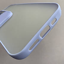 Чохол для Apple iPhone 13 Pro матовий із закритою камерою чохол на айфон 13 про бузковий cur, фото 4