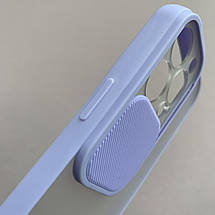 Чохол для Apple iPhone 13 Pro матовий із закритою камерою чохол на айфон 13 про бузковий cur, фото 3