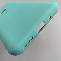 Чохол для Xiaomi Redmi 9C щільний із мікрофіброю чохол на телефон сяомі редмі 9с бірюзовий SSD, фото 5