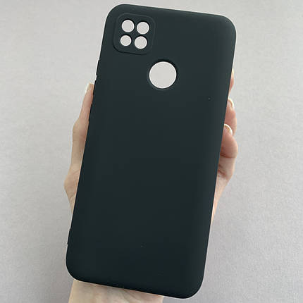 Чохол для Xiaomi Redmi 9C щільний із мікрофіброю чохол на телефон сяомі редмі 9с чорний SSD, фото 1