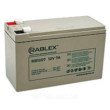 Акумулятор Rablex 12V 7ah (RB1207)