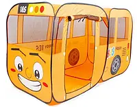 Детская игровая складная палатка автобус