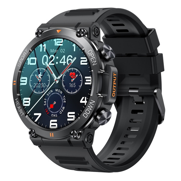 Smart Storm Black, тактичний чоловічий годинник, армійський годинник, годинник для військових, спортивний годинник