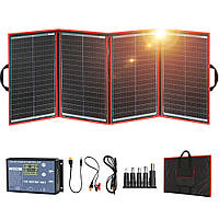 Мобільна портативна переносна сонячна панель 200Вт (батарея)