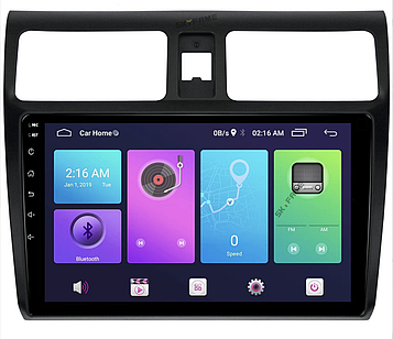 Магнітола для Suzuki Swift 2004-2010 на Android | Сенсорний екран, GPS, Bluetooth, камера заднього виду