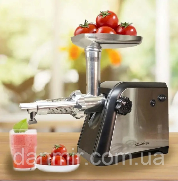 Електром'ясорубка соковитискач Rainberg RB 672 3000 Вт