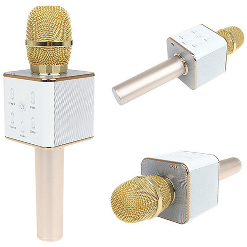 Микрофон с функцией Караоке Q7 StreetGo Bluetooth Karaoke USB AUX MP3 Player - фото 6 - id-p1847995996