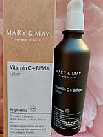 Лосьон с бифидобактериями и витамином c mary&may vitamin c bifida lotion 120 ml