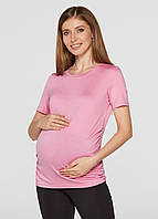 Классическая футболка для беременных для любого срока беременности Manila S Lullababe Розовый