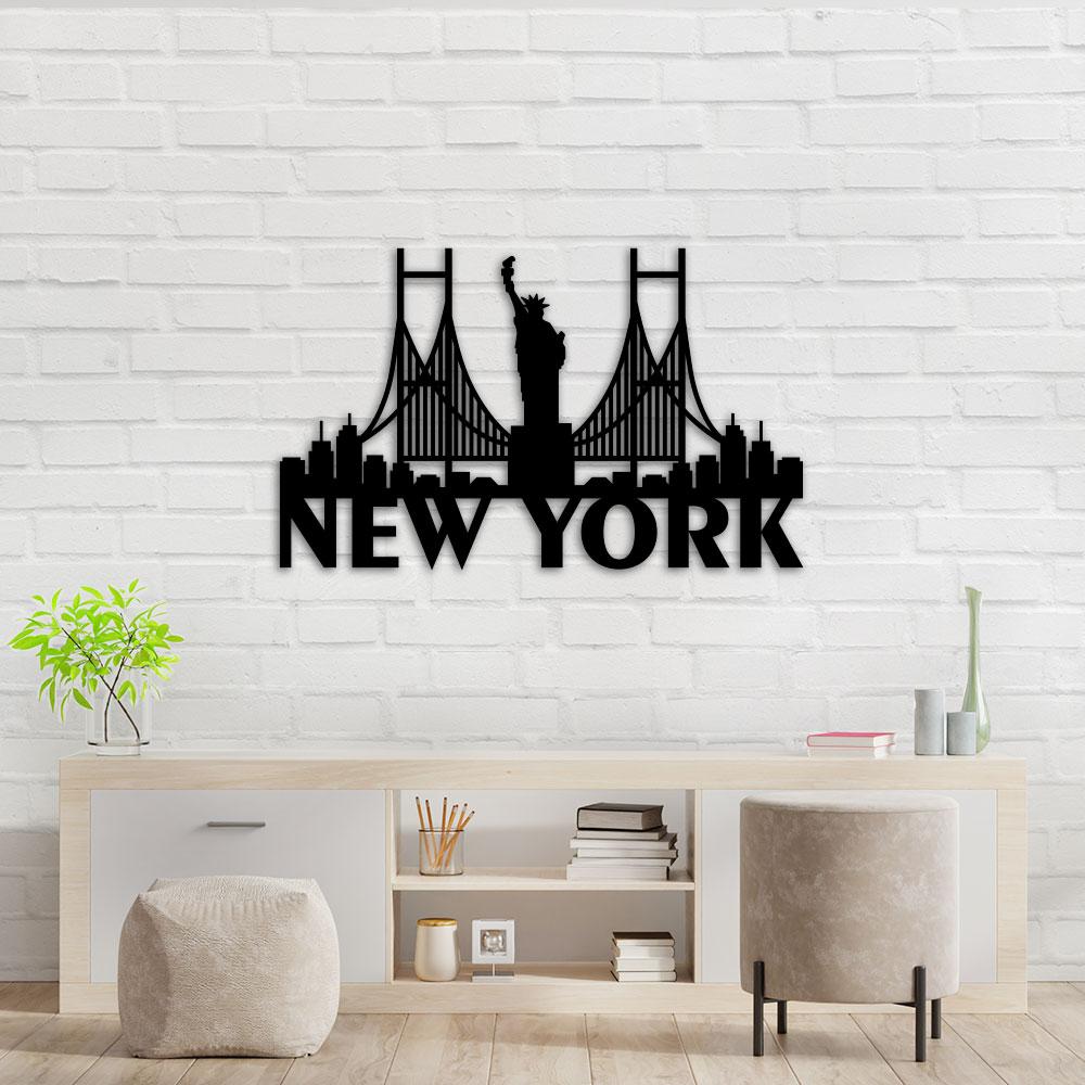 Дерев'яне Панно New York