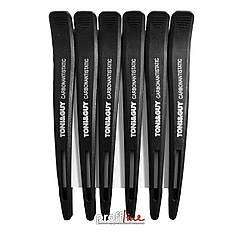 Затискач для волосся Toni&Guy carbon antistatic (середній)