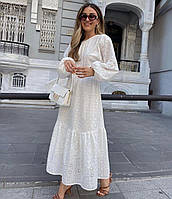 Женское платье-сарафан с вырезами 5239