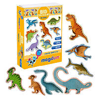 Магнитная игра ML4031-06 EN (70) "Magdum", "Big dinosaurs", англ. язык