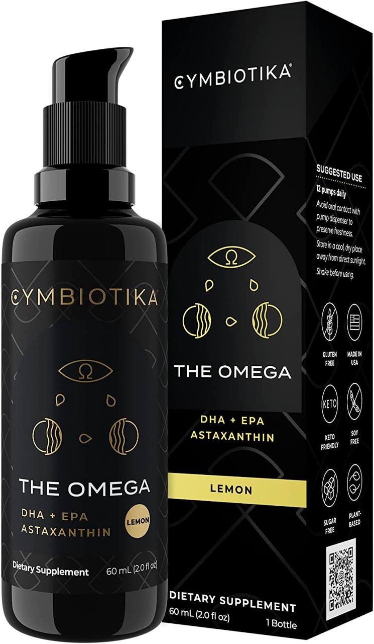 Cymbiotika The Omega / Омега-3 рідка веган 60 мл 08/24