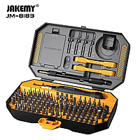 Набір прецизійних викруток 145 в 1 Jakemy JM - 8183 / Набір біт з викруткою для ремонту електроніки