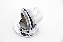 Шайба хромированная для крепления картриджа холодной - горячей воды в ...