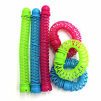 Гнучкі бігуді пластмасові 180/20 мм 12 шт.  SPL 21119