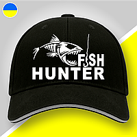 Кепка (бейсболка) "Fish Hunter" подарок рыбаку