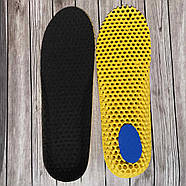 Устілки для кросівок, що дихають Соти обрізні чоловічі, фото 7