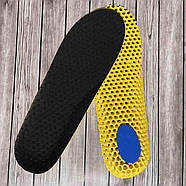 Устілки для кросівок, що дихають Соти обрізні чоловічі, фото 5