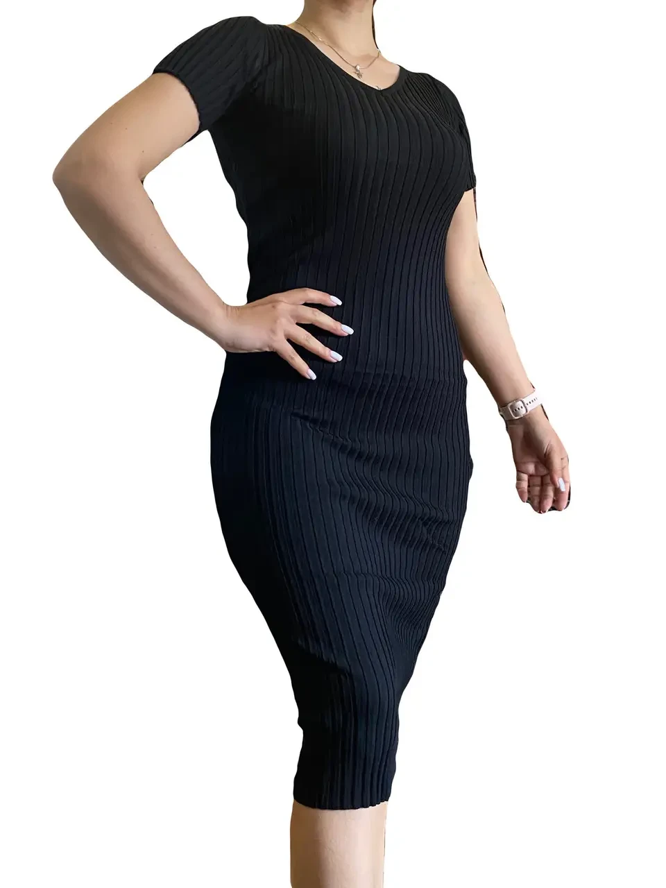 Плаття жіноче рубчик Туреччина 44-52 (10 шт.)