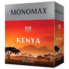 Чай чорний пакетований Мономах Kenya 100 х 2 г