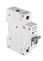 Автоматичний вимикач SIGMA 4,5кА, 1Р, 50А "С" (4SM150C)