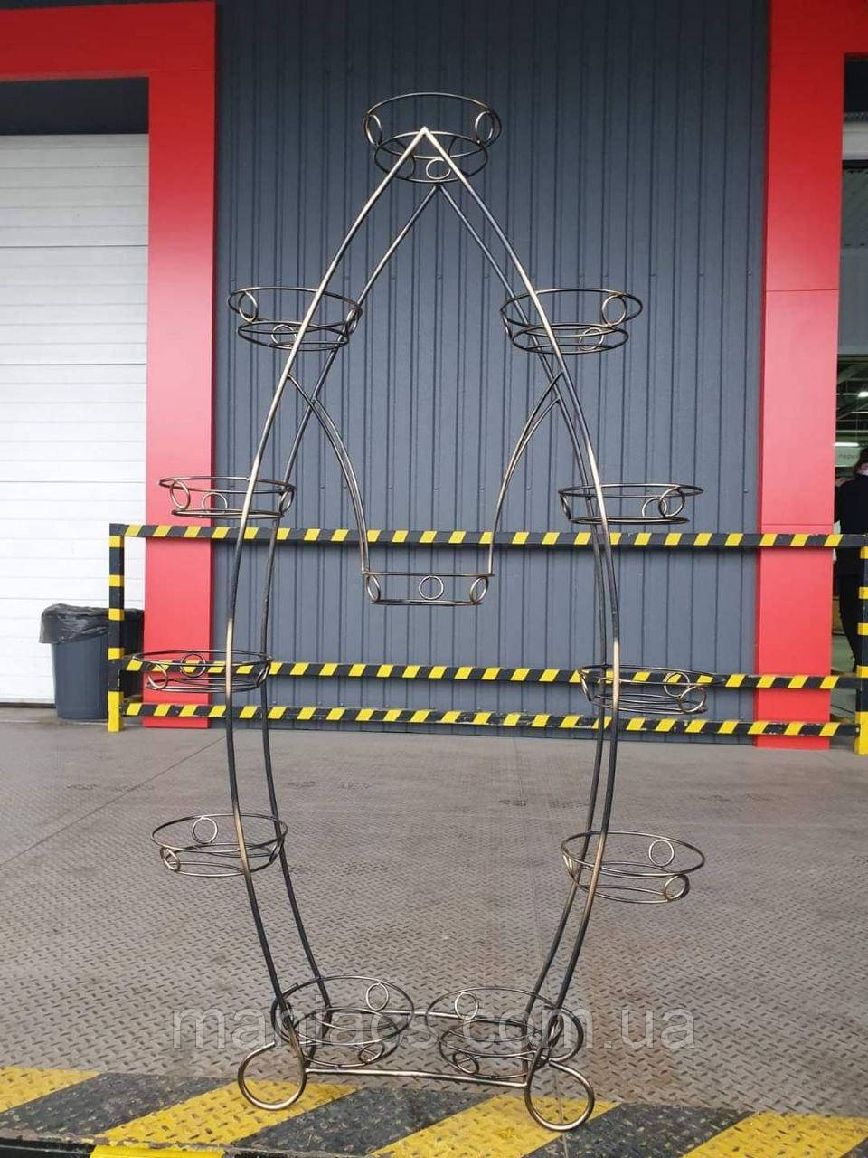 Підставка для квітів "Лист на 12 великих чаш"