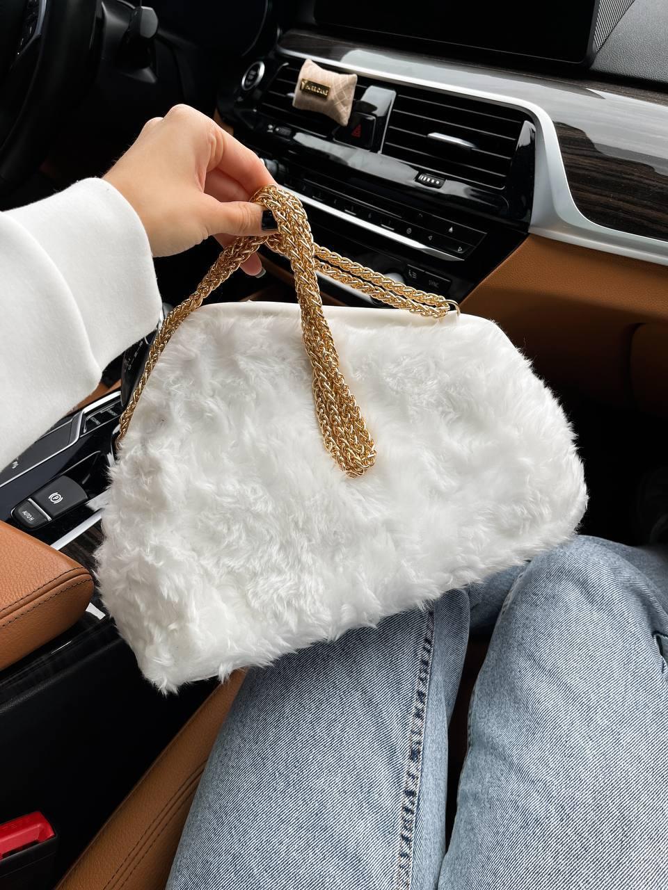 Жіноча сумка біла White штучна шкіра, фото 1