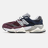 Кроссовки New Balance 9060 Bordo/Blue чоловічі унісекс