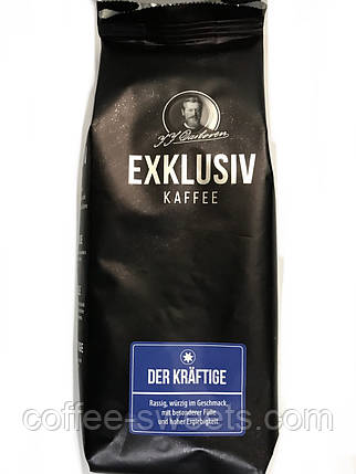 Кава в зернах міцна Darboven Exklusiv kaffee der Kraftige 250 г., фото 2