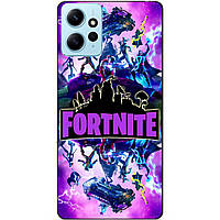 Силіконовий бампер чохол для Xiaomi Redmi Note 12 з малюнком Fortnite Marvel