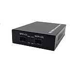 Медіаконвертер 10G X10G SFP+ - SFP+ External Power Supply AC220V, фото 3