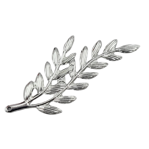 Підвіска Finding Кулон гілочка з листям Метал 21 мм x 61 мм