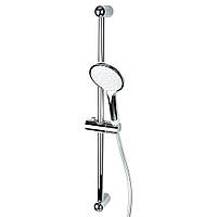 Душова стійка з душовим комплектом (нержавіюча сталь, шланг 1,5 м, лійка) ТМ CORSO