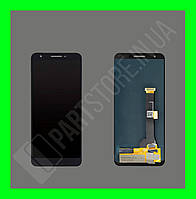 Дисплей Google Pixel 3A із сенсором, чорний (OLED, оригінальні комплектуючі)