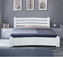 Ліжко дерев'яне Сабріна (буковий щит) 140*200 білий